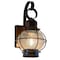 Vaxcel Chatham 1 Light Bronze Coastal Outdoor Wall Lantern Clear Glass OW21861BBZ - alternate 1